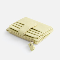 Картхолдер на молнии Unison, светло-зеленый