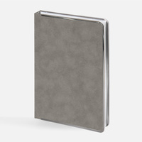 Ежедневник Metal Frame на заказ, датированный, серый