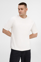 Футболка оверсайз унисекс Avenu, молочно-белая