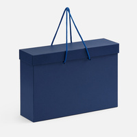 Коробка Handgrip, горизонтальная, темно-синяя