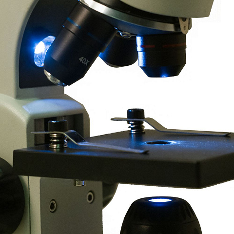 Монокулярный микроскоп Rainbow 50L с набором для опытов, белый - рис 7.