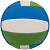 Волейбольный мяч Match Point, сине-зеленый - миниатюра