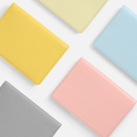 Обложка для паспорта Unison, розовая - рис 9.