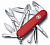 Офицерский нож Deluxe Tinker 91, красный - миниатюра