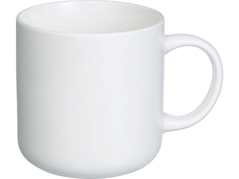 Кружка матовая Rita, 410мл, белый (Р) - рис 2.
