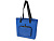 EcoFold Складная эко-сумка из RPET 16 л - Ярко-синий - миниатюра
