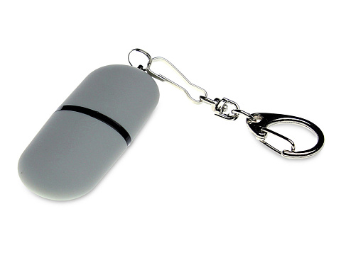 Флешка Goutte Soft-touch на 32 Гб, серый