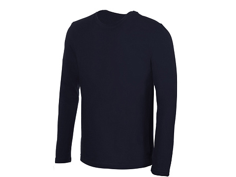 Лонгслив Porto мужской, темно-синий - рис 4.