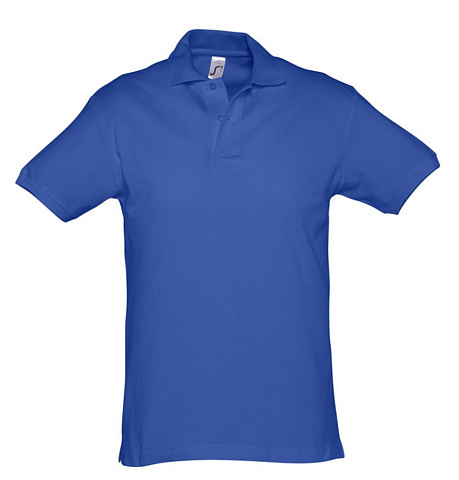 Рубашка поло мужская Spirit 240, ярко-синяя (royal) - рис 2.