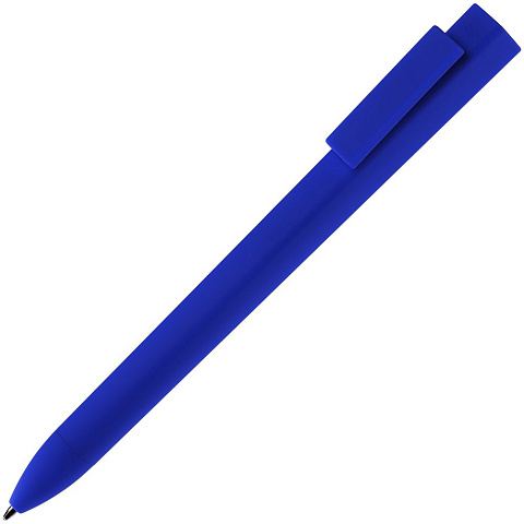 Ручка шариковая Swiper SQ Soft Touch, синяя - рис 2.