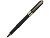 Ручка пластиковая шариковая Monaco, 0,5мм, синие чернила, черный/вороненая сталь - миниатюра