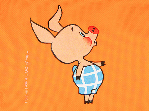 Сумка на пояс Винни-Пух, оранжевый - рис 2.