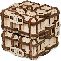 Деревянный конструктор - головоломка "Метаморфик Куб"