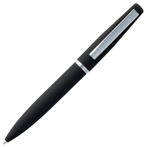 Ручка шариковая Bolt Soft Touch, черная - рис 4.