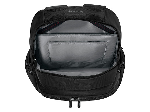 Рюкзак WENGER XE Ryde 16, черный, переработанный ПЭТ/Полиэстер, 33х22х47 см, 26 л. - рис 5.