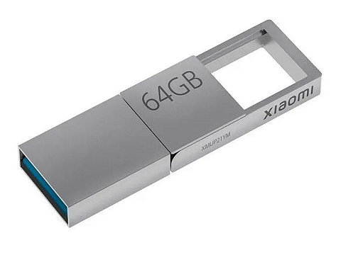 USB 3.0-флешка на 64 Гб с разъемами USB-A и Type-C, серебристый - рис 3.