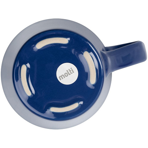 Кружка Modern Bell Classic, глянцевая, темно-синяя - рис 4.