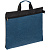 Конференц-сумка Melango, темно-синяя - миниатюра