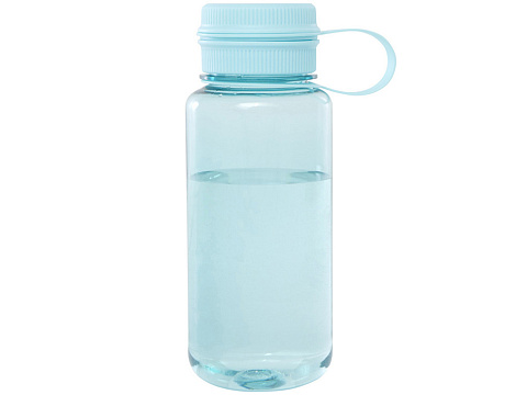Спортивная бутылка Ryder из переработанного ПЭТ-пластика объемом 900 мл с многофункциональной крышкой, сертифицированная RCS - Бирюзовый - рис 2.