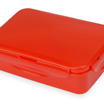 Герметичный ланч-бокс Foody с двумя секциями, 650мл, красный