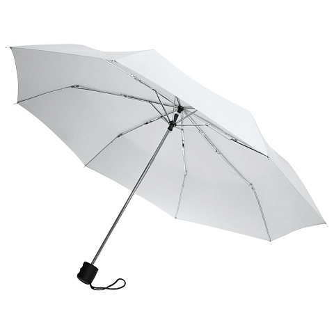 Зонт складной Basic, белый - рис 2.
