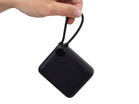 Внешний аккумулятор со встроенным кабелем Liri, QC/PD, 10000 мАч, черный - рис 10.