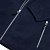 Куртка флисовая мужская Twohand, темно-синяя - миниатюра - рис 4.