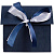 Подарочная коробка Домик (синяя) 16х12 см - миниатюра - рис 2.