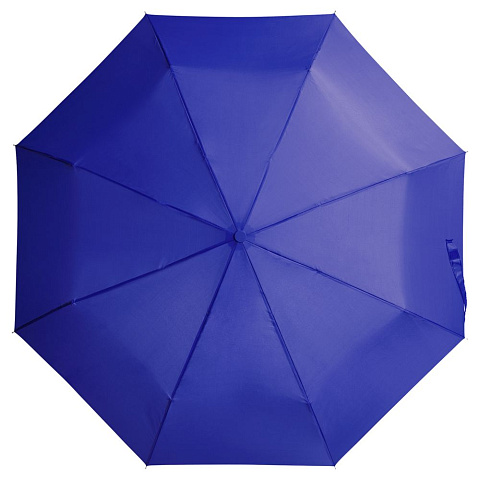 Зонт складной Basic, синий - рис 3.
