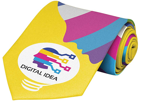 Галстук с возможностью полноцветной печати - рис 4.