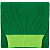 Шарф Snappy, зеленый с салатовым - миниатюра - рис 2.