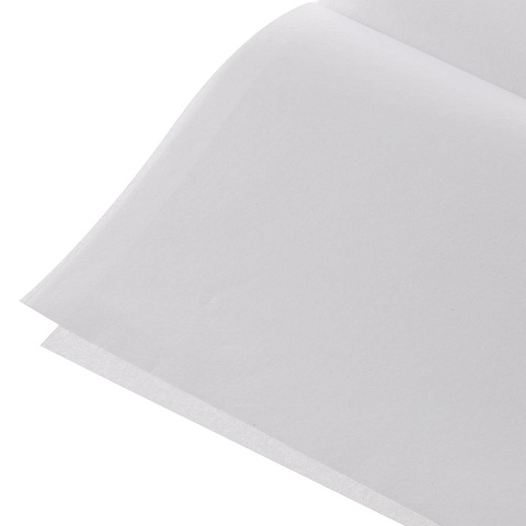 Декоративная упаковочная бумага Tissue, белая - рис 4.