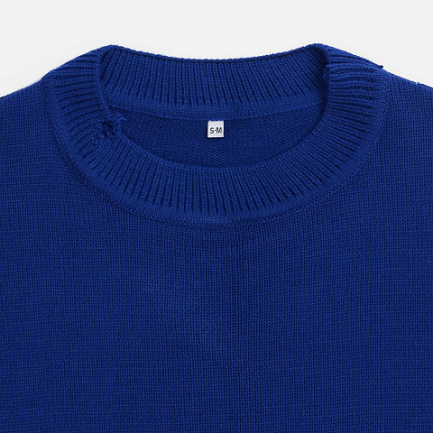 Джемпер Sharpick, темно-синий (кобальт) - рис 6.