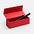 Коробка складная под бутылку Color Jacket Fold, красная - миниатюра - рис 4.
