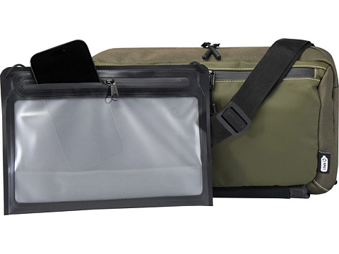 Roam модульная сумка-слинг из переработанных материалов, сертифицированных согласно GRS - Зеленый - рис 5.