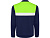 Спортивная куртка Leros унисекс, лаймовый/синий нэйви - миниатюра - рис 2.