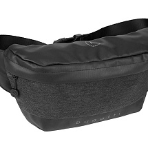 Сумка на пояс BUGATTI КОСМОС | UNIVERSUM, графитовая, полиэстер меланж/тарпаулин, 27х5х15 см, 1 л