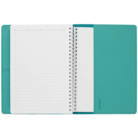 Ежедневник Spring Touch, недатированный, бирюзовый - рис 7.