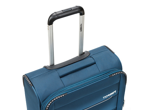 Чемодан TORBER ВИВИ, синий, полиэстер, 39 х 20 х 54 см, 36 л - рис 8.
