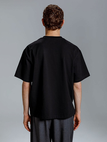 Футболка оверсайз Kangas, черная - рис 6.