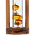 Термометр «Галилео» в деревянном корпусе, неокрашенный - миниатюра - рис 4.