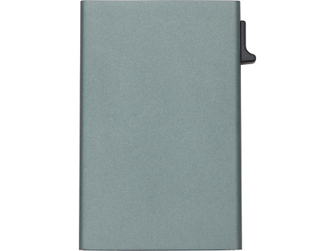 Картхолдер Florence с RFID- защитой из алюминия, цвет оружейной стали - рис 2.