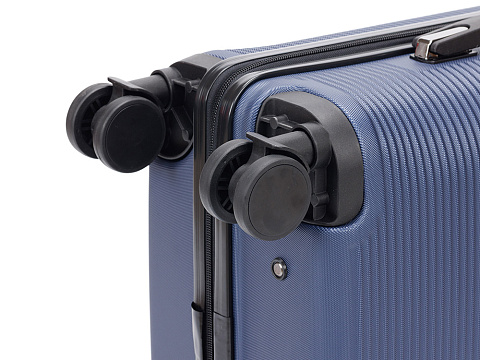 Чемодан TORBER Onego, синий, ABS-пластик, 59,5 х 39,5 х 24 см, 46 л - рис 11.