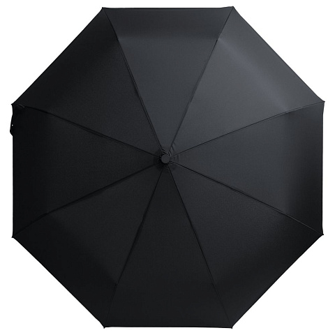 Зонт складной AOC, черный - рис 4.