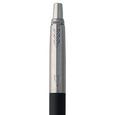 Ручка шариковая Parker Jotter Core K63, черный с серебристым - рис 6.