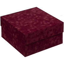 Коробка подарочная квадратная "Бархат" (22 см)