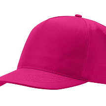 Бейсболка Poly 5-ти панельная 120гр, фуксия