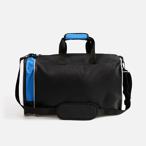 Спортивная сумка Fitnext, черная с синим - рис 3.