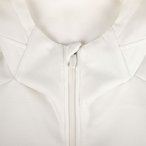 Куртка с капюшоном унисекс Begi, молочно-белая - рис 6.