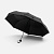 Зонт складной PackWise в чехле-шопере, черный - миниатюра